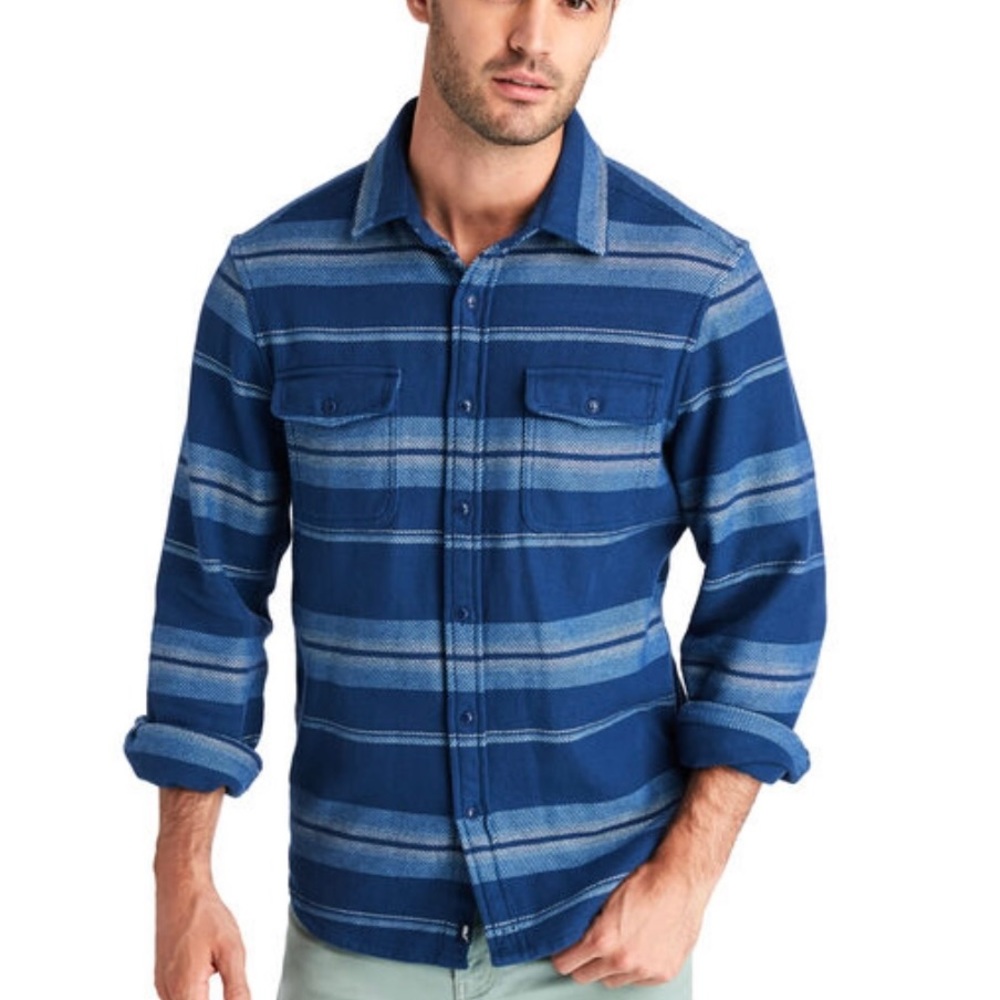 Men’s Vineyard Vines classic flannel‎ shirt M